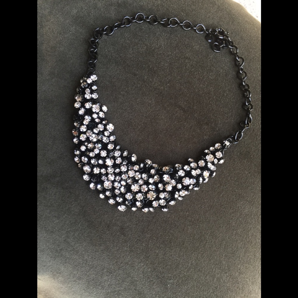 JCrew Black Chainmaille Neclace